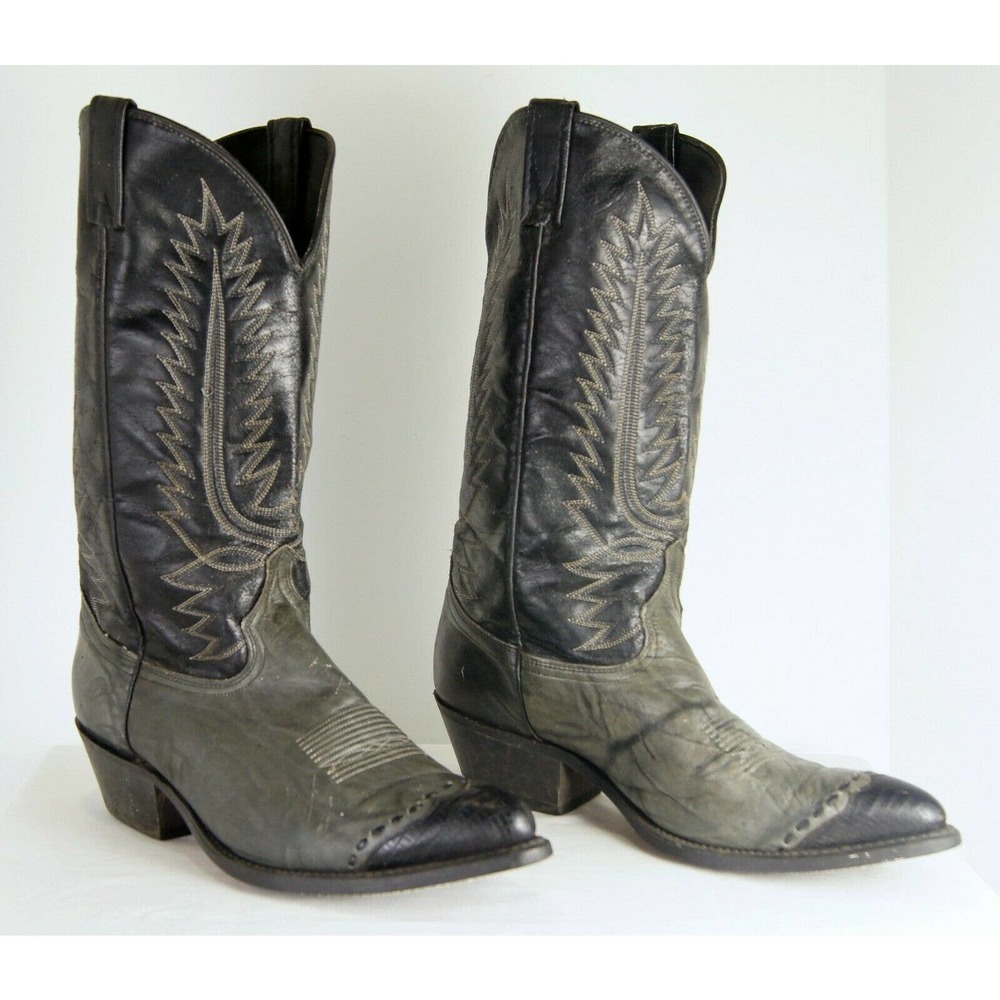 Vintage Acme Western Boots Leather Mens Size 10.5
